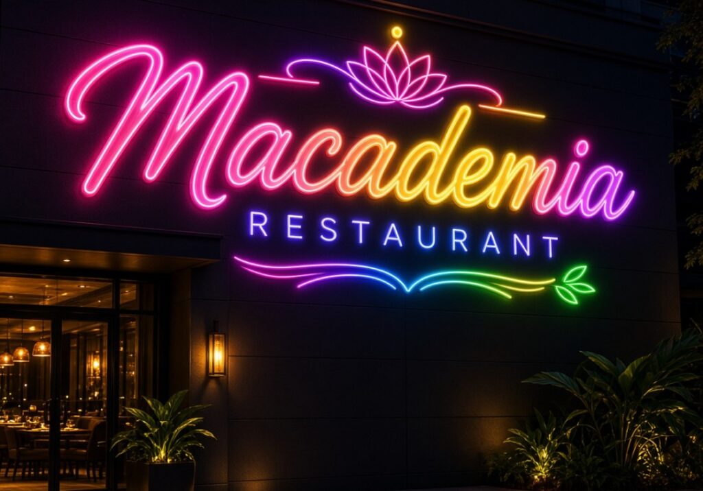 neon box restoran